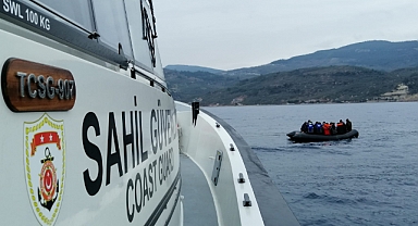 Ayvacık'ta göçmen operasyonu