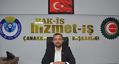 “Ezine Belediyesi’nde adım adım greve gidiyoruz”
