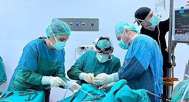 Hastanede ilk kez yapıldı