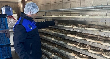 Kepez'de fırınlar denetleniyor