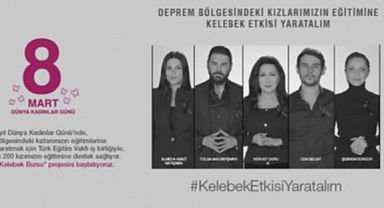 "Kızlarımıza Kelebek Bursu"