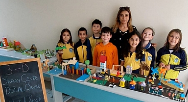 Öğrencilerden Çevre Maketi