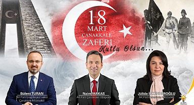 Turan ve İskenderoğlu'ndan 18 Mart mesajı ​​​​​​​