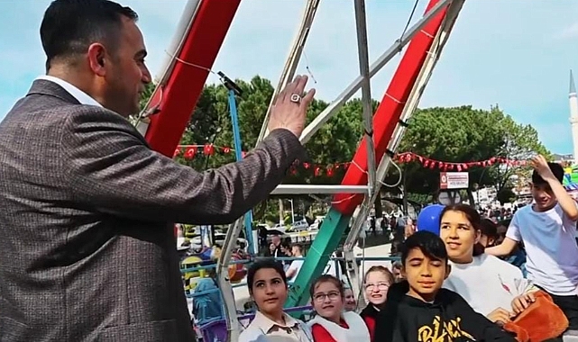 Biga Belediyesi&#039;nden Çocuk Şenliği