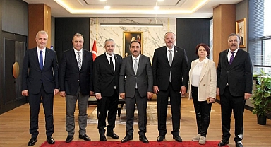 ÇTSO'dan Taşçı'ya hayırlı olsun ziyareti