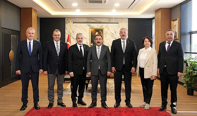 ÇTSO&#039;dan Taşçı&#039;ya hayırlı olsun ziyareti