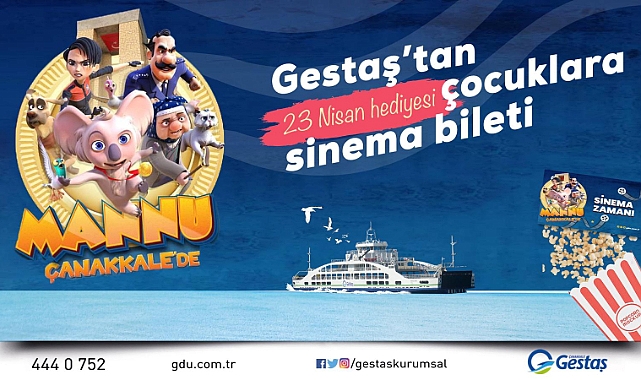 GESTAŞ&#039;tan çocuklara 23 Nisan jesti