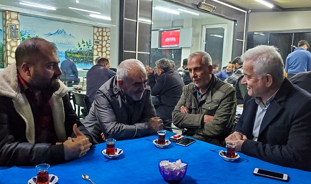 Güneşhan; &quot;Çözüm önerilerimizi anlatıyoruz&quot;