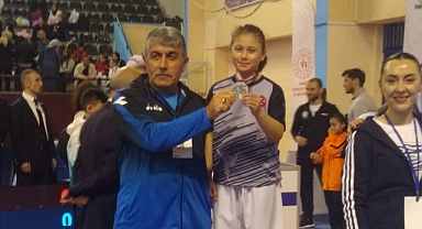 Miraç Eylül Taş'tan gümüş madalya