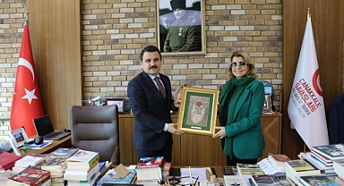 Tansu Çiller'den Kaşdemir'e ziyaret