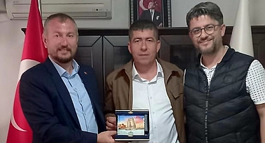 Altınok'tan tebrik ziyareti