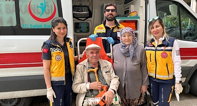 Ambulanslar bu kez sandığa hasta taşıdı