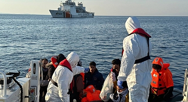 Ayvacık'ta göçmen operasyonu