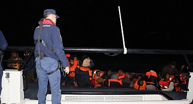 Ayvacık'ta göçmen operasyonu