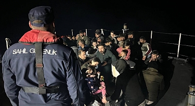 Ayvacık'ta kaçak göçmen operasyonu
