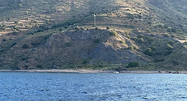 Babakale Sahili'nde kaçak göçmen operasyonu
