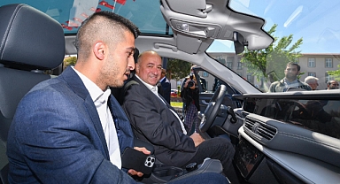 Çanakkale'de TOGG'a yoğun ilgi