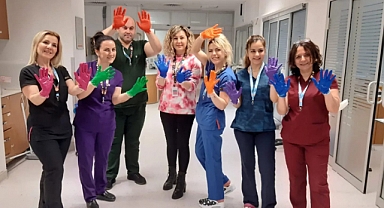 Devlet Hastanesi'nde farkındalık etkinliği