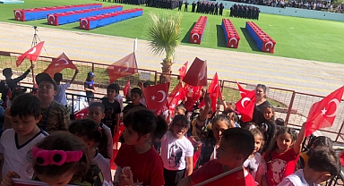 Miniklerin yemin sevinci