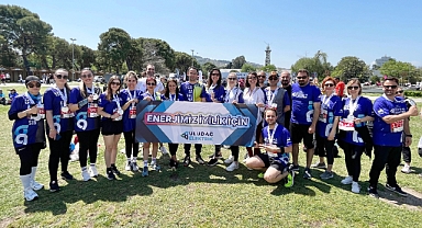 Uludağ Elektrik Koşu Takımı'ndan TEV'e destek