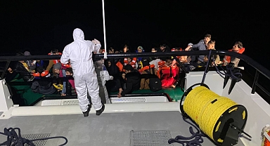 Ayvacık'ta göçmen operasyonu