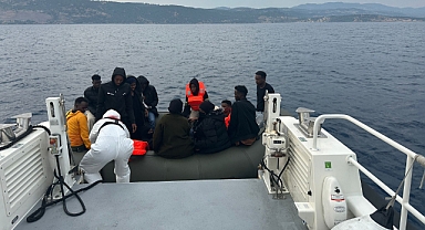 Ayvacık'ta göçmen operasyonu