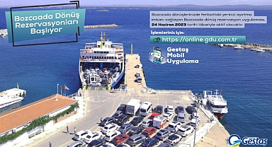 Bozcaada Dönüş Rezervasyonları başlıyor...