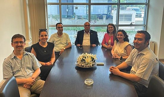 ÇTB&#039;de bayramlaşma