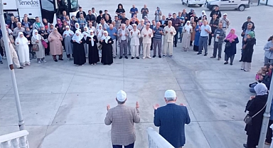 Hacı adayları kutsal topraklara uğurlandı