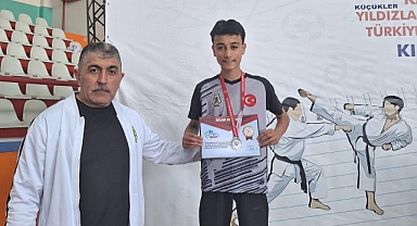 Hasan Burak Karaca'dan gümüş madalya