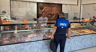 Kepez'de zabıta ekiplerinden denetim