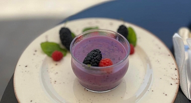 Muhtar Göçoğlu’ndan mor sütlaç paylaşımı