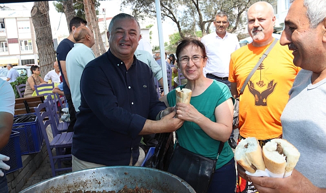 Geyikli’de kavurma ikramı