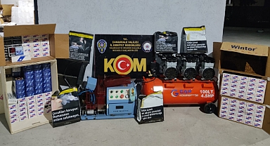 İmalathanelere operasyon düzenlendi