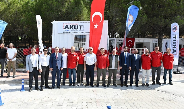 Çanakkale&#039;nin Kepez Beldesi&#039;nde AKUT Operasyon Merkezi açıldı
