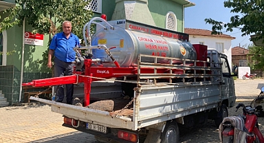 Çiftlik Köyü'ne yangın söndürme tankı