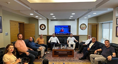 ÇTB Heyeti Keşan TSO'yu ziyaret etti