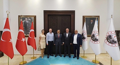 ÇTB heyetinden Vali Ekici'ye ziyaret