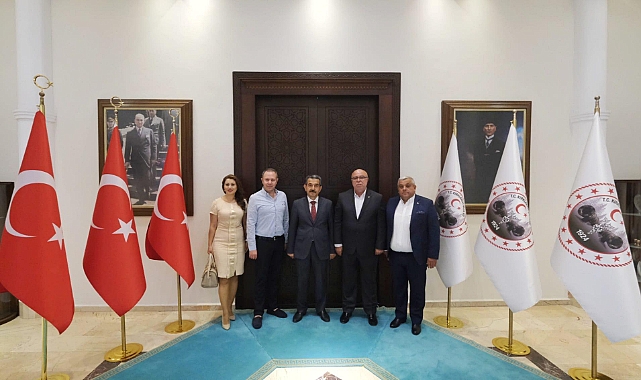 ÇTB heyetinden Vali Ekici&#039;ye ziyaret