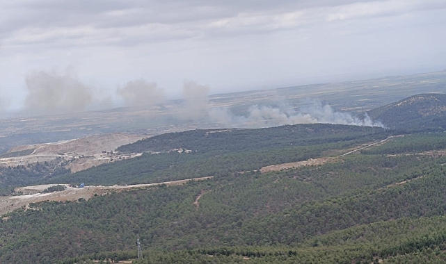 Ezine&#039;deki orman yangını kontrol altında
