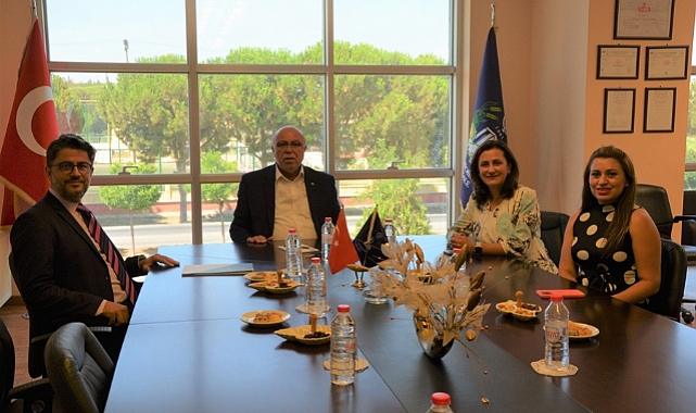 Rektör Prof. Dr. Erenoğlu, Başkan Deniz’i ziyaret etti