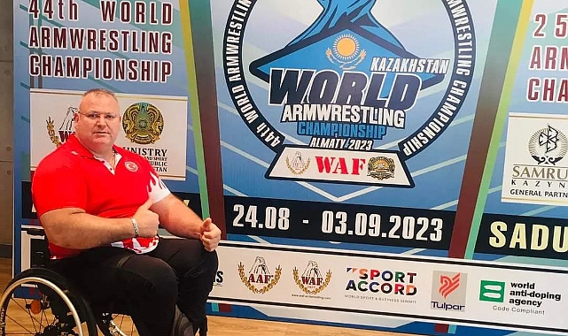 Ümit Burunlular 10&#039;uncu kez dünya şampiyonu