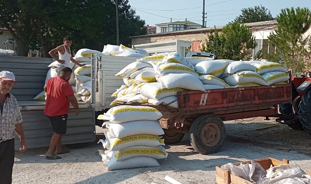 Yangın sonrası Çanakkalelilerin büyük dayanışması