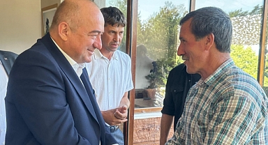 Ayhan Gider muhtarların taleplerini dinledi