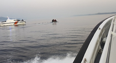 Ayvacık'ta kaçak göçmen operasyonu