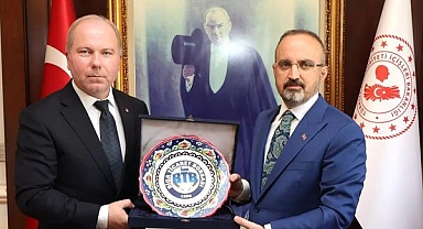 Biga Ticaret Borsası heyetinden Turan'a ziyaret