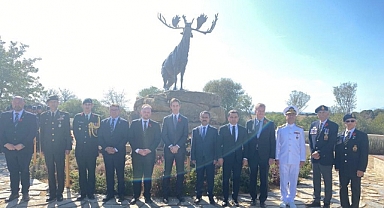 Caribou Anıtı'nda tören düzenlendi