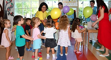 ÇOMÜ Kreş'te miniklerin ilk gün heyecanı