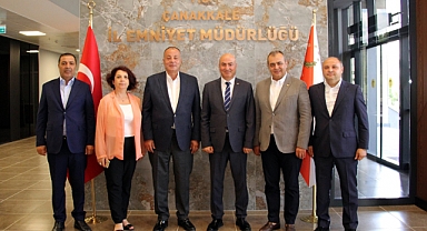 ÇTSO'dan İl Emniyet Müdürüne ziyaret