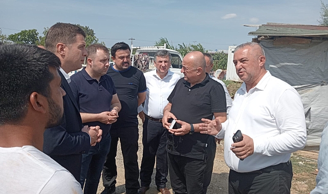 Gider, sel felaketinin yaşandığı Geyikli&#039;de